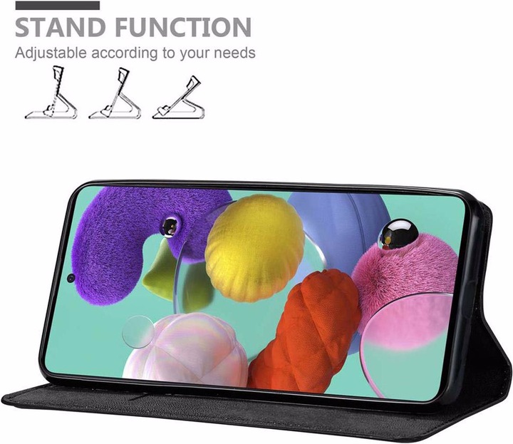 Actual product image Cadorabo Book Invisible Magnet Cover (Samsung Galaxy A51)