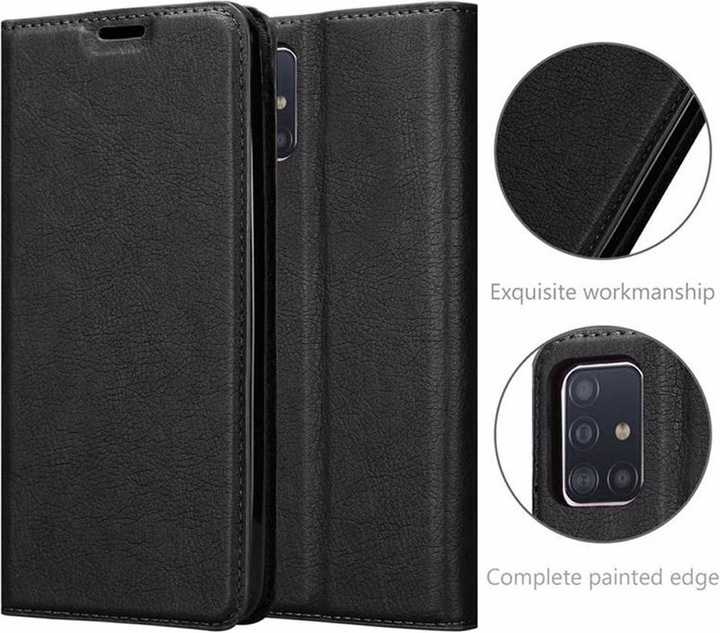 Actual product image Cadorabo Book Invisible Magnet Cover (Samsung Galaxy A51)