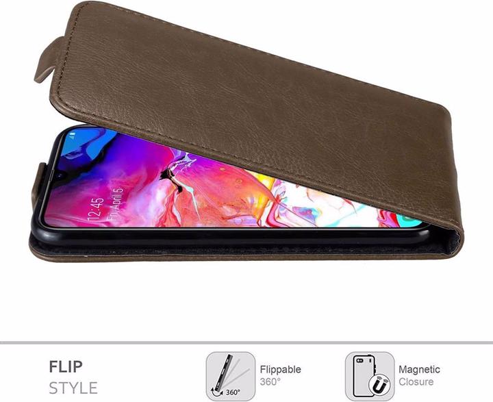 Actual product image Cadorabo Flip like Invisible Cover (Samsung Galaxy A70, Samsung Galaxy A70S)