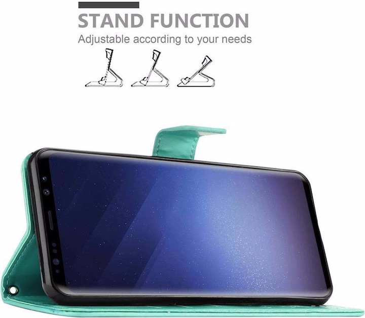 Produktbild Cadorabo Flower Book Cover (Samsung Galaxy S9)