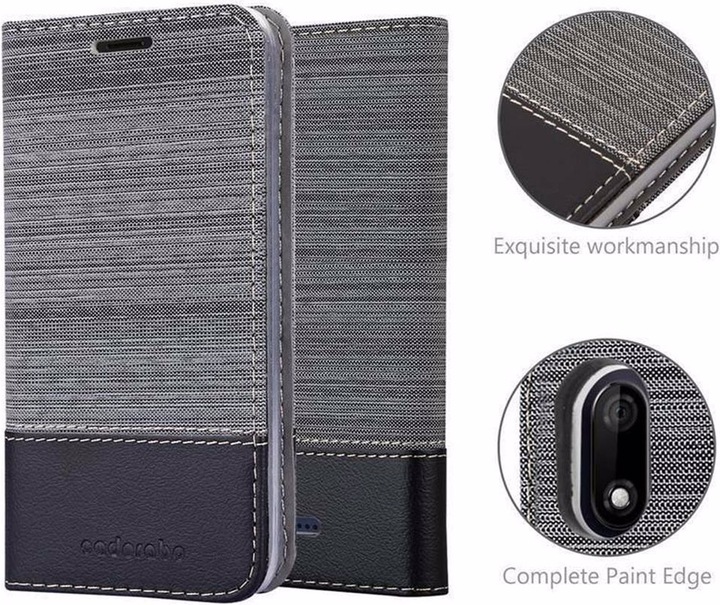Actual product image Cadorabo Book Jeans Optics Cover (Wiko Y60)