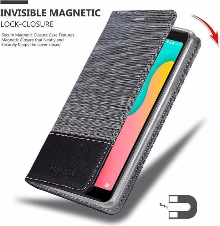 Image du produit Cadorabo Couverture look jeans Book (Wiko Y60)