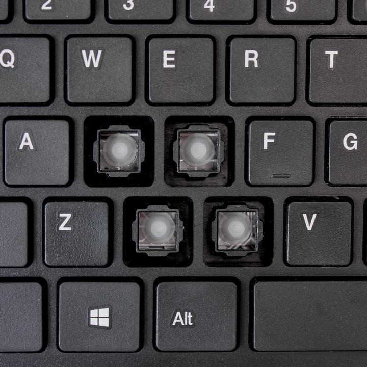 Image du produit Adesso Slim Touch Mini Keyboard USB QWERTY layout (ING. Int., Filaire)