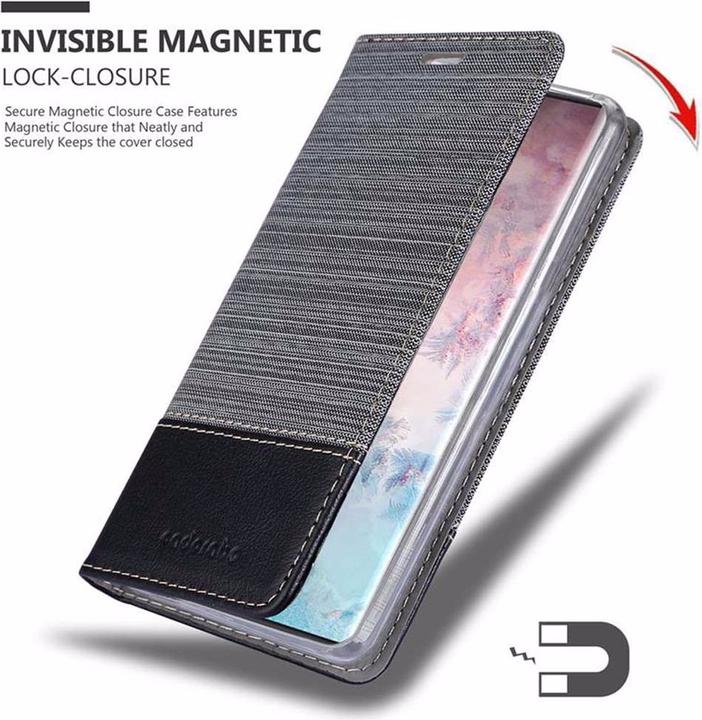 Produktbild Cadorabo Book Jeans Optik Cover (Samsung Galaxy Note 10+)