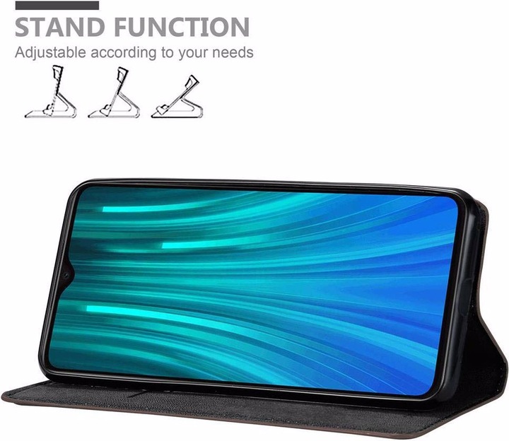 Actual product image Cadorabo Book Invisible Magnet Cover (Xiaomi Redmi Note 8 Pro)