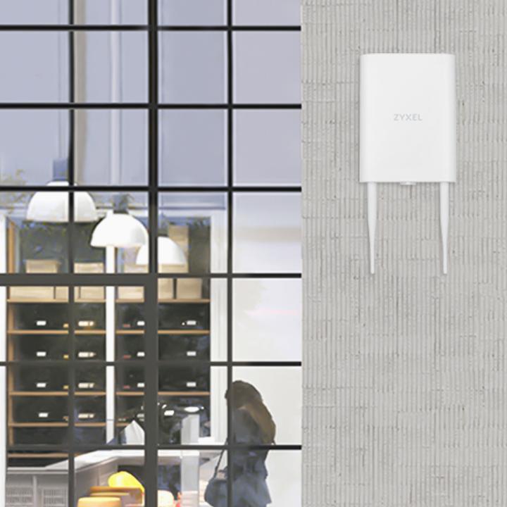 Immagine prodotto Zyxel NWA55AXE 802.11AX (WIFI 6) DUAL-Radijas OUTDOOR POE ACCESS POINT (1200 Mbit/s)