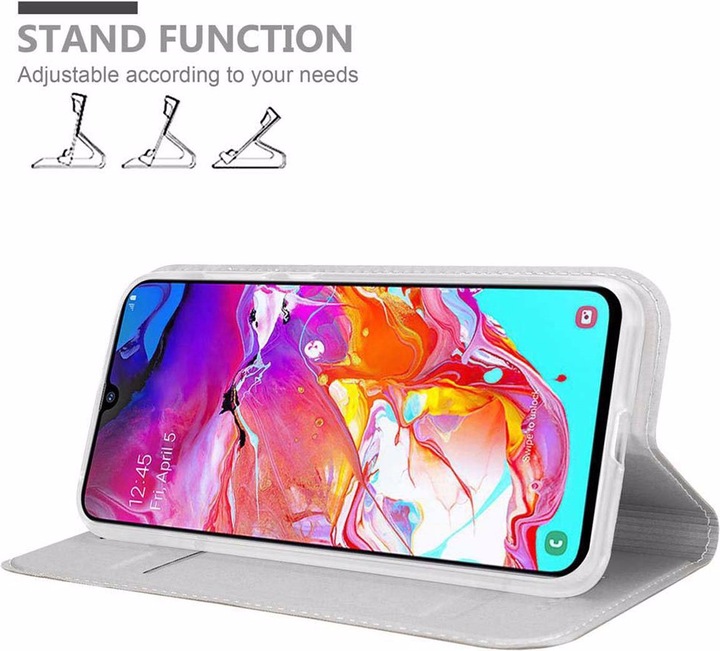 Actual product image Cadorabo Book Classy Style Cover (Samsung Galaxy A70)