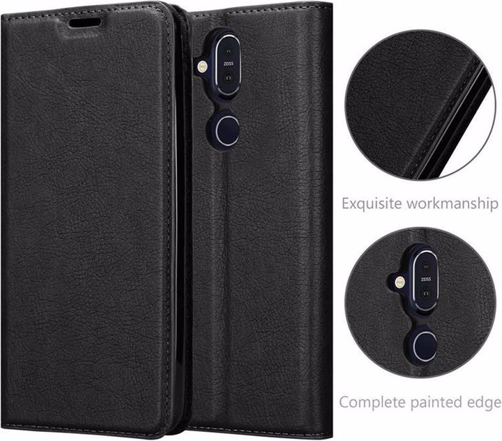Actual product image Cadorabo Book Invisible Magnet Cover (Nokia 7.1 Plus)