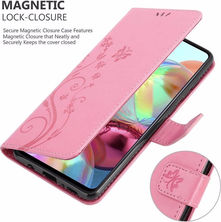 Actual product image Cadorabo Flower Book Cover (Samsung Galaxy A71)