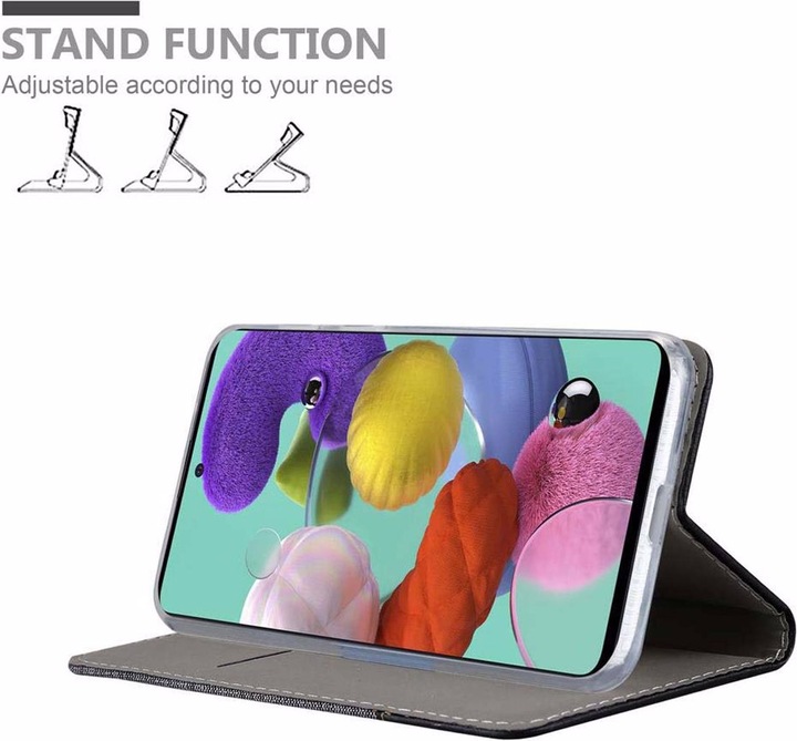 Produktbild Cadorabo Book Jeans Optik Cover (Samsung Galaxy M40s)