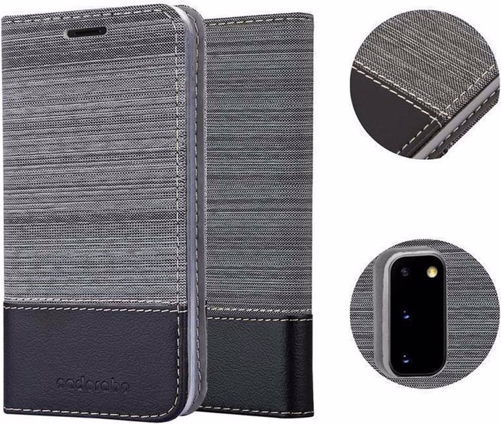 Produktbild Cadorabo Book Jeans Optik Cover (Samsung Galaxy M40s)