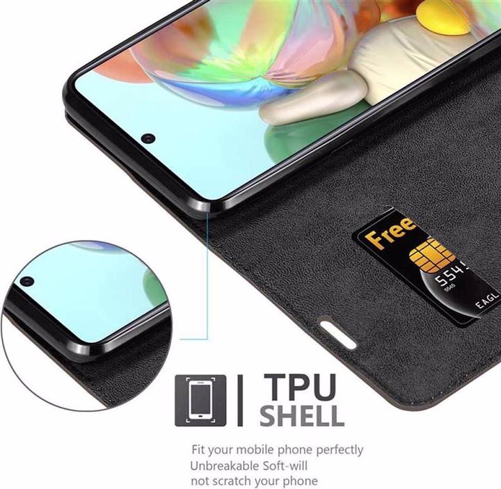Produktbild Cadorabo Book Invisible Magnet Cover (Samsung Galaxy A71)