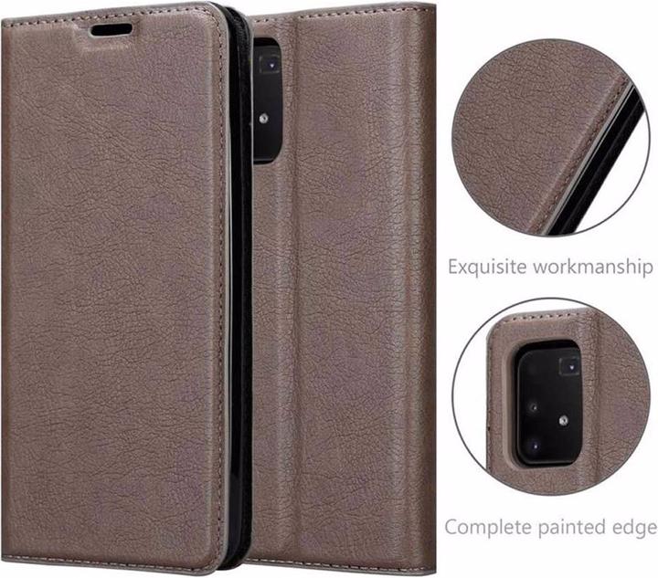 Actual product image Cadorabo Book Invisible Magnet Cover (Samsung Galaxy A91)