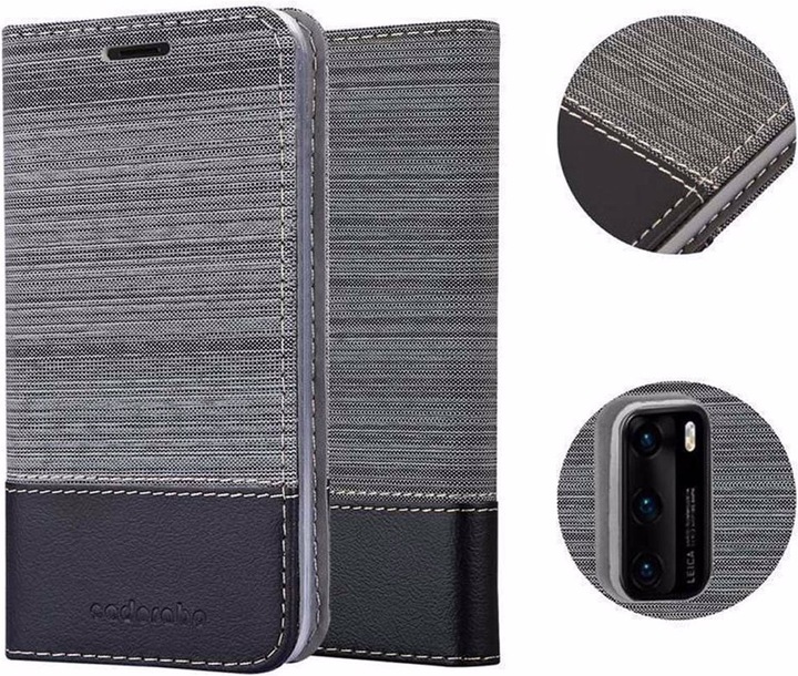 Produktbild Cadorabo Book Jeans Optik Cover (Huawei P40)