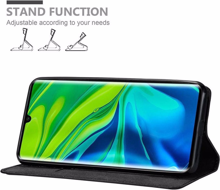 Produktbild Cadorabo Book Invisible Magnet Cover (Xiaomi Mi Note 10, Xiaomi Redmi Note 10S)