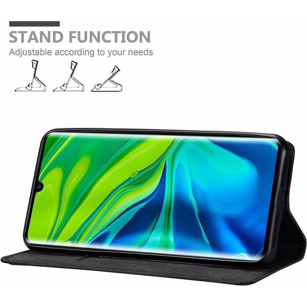 Thumbnail - Cadorabo Book Invisible Magnet Cover (Xiaomi Redmi Note 10), Smartphone Hülle, Schwarz