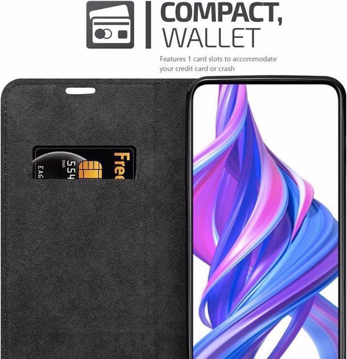 Produktbild Cadorabo Book Invisible Magnet Cover (Honor 9X)