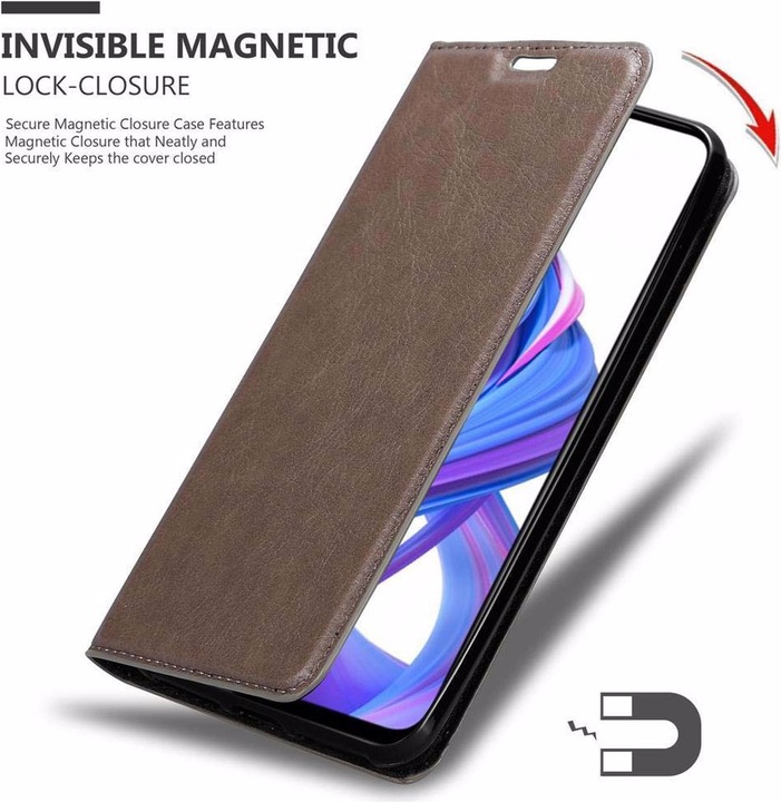 Produktbild Cadorabo Book Invisible Magnet Cover (Honor 9X)