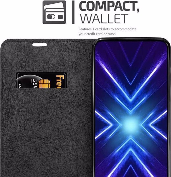 Produktbild Cadorabo Book Invisible Magnet Cover (Honor 9X Pro)