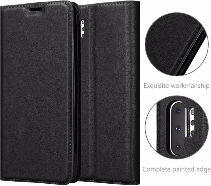 Actual product image Cadorabo Book Invisible Magnet Cover (Samsung Galaxy Note 10+)
