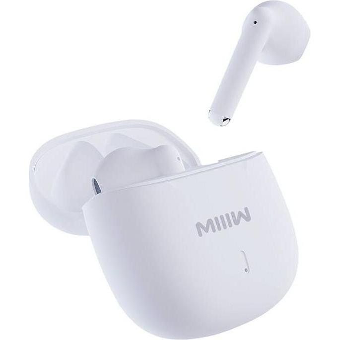 Miiw Conch True Plus Kabellose KopfhörerWeiss (18 h, Kabellos), Kopfhörer, Weiss
