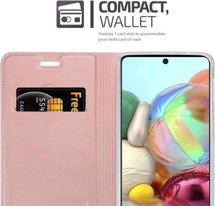 Actual product image Cadorabo Book Classy Style Cover (Samsung Galaxy A71)