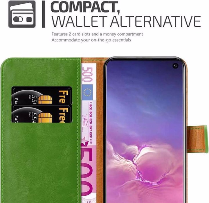 Actual product image Cadorabo Book Luxury Cover (Samsung Galaxy S10)