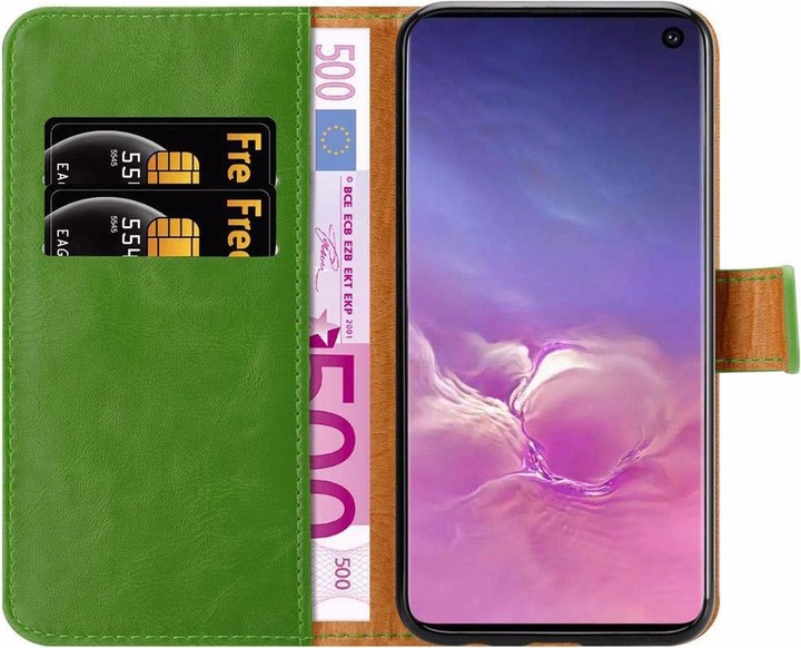 Actual product image Cadorabo Book Luxury Cover (Samsung Galaxy S10)