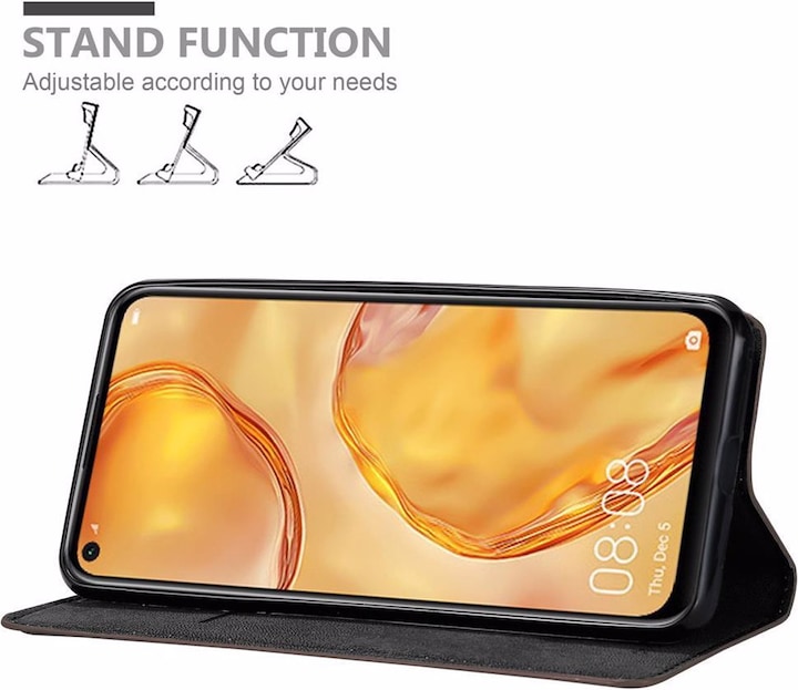 Produktbild Cadorabo Book Invisible Magnet Cover (Huawei Nova 7i, Huawei P40 Lite)