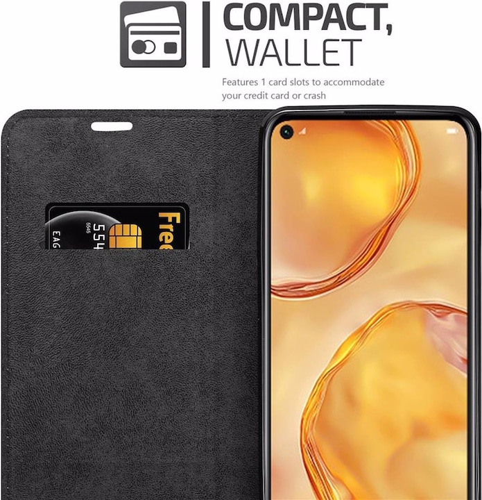 Produktbild Cadorabo Book Invisible Magnet Cover (Huawei Nova 7i, Huawei P40 Lite)