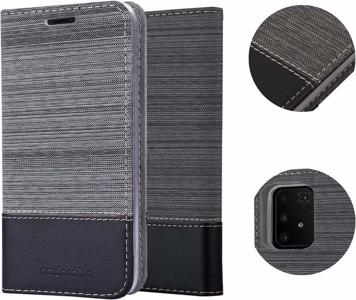 Produktbild Cadorabo Book Jeans Optik Cover (Samsung Galaxy A91)