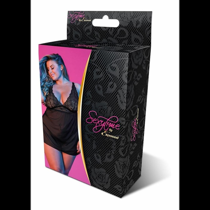 Produktbild Magic Silk Baby Doll w/ Fly Away Back & G-Set (XXL)