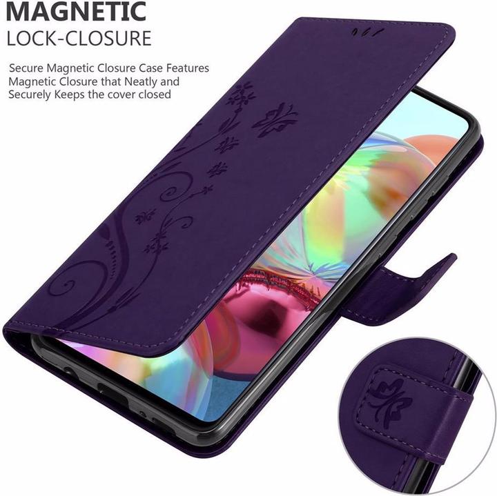Image du produit Cadorabo Couverture du livre de fleurs (Samsung Galaxy A71)