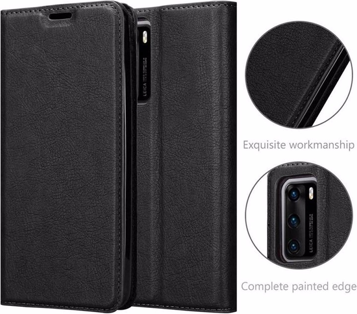 Actual product image Cadorabo Book Invisible Magnet Cover (Huawei P40)