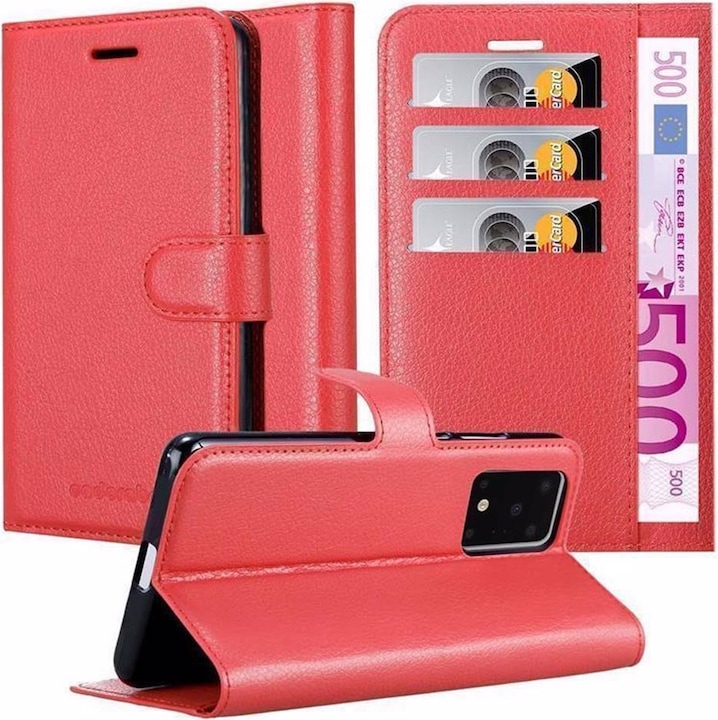Actual product image Cadorabo Book with stand function cover (Samsung Galaxy S20 Ultra)