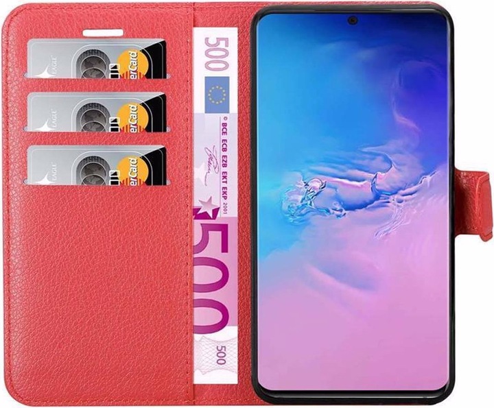 Actual product image Cadorabo Book with stand function cover (Samsung Galaxy S20 Ultra)