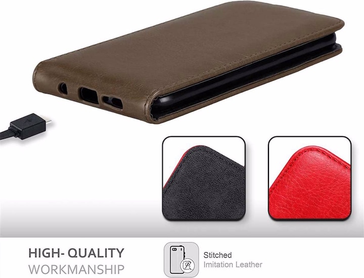 Actual product image Cadorabo Flip like Invisible Cover (HTC One M10, Samsung Galaxy A10)