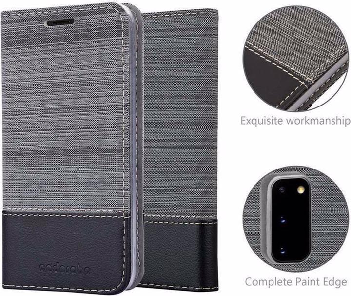 Actual product image Cadorabo Book Jeans Optics Cover (Samsung Galaxy S20+)