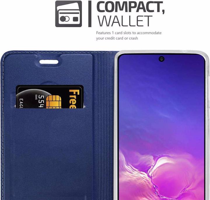 Produktbild Cadorabo Book Classy Style Cover (Samsung Galaxy A91, Samsung Galaxy S10 Lite)
