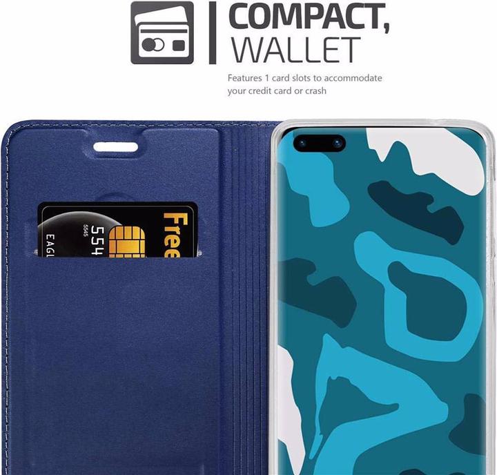 Produktbild Cadorabo Book Classy Style Cover (Huawei P40 Pro+)