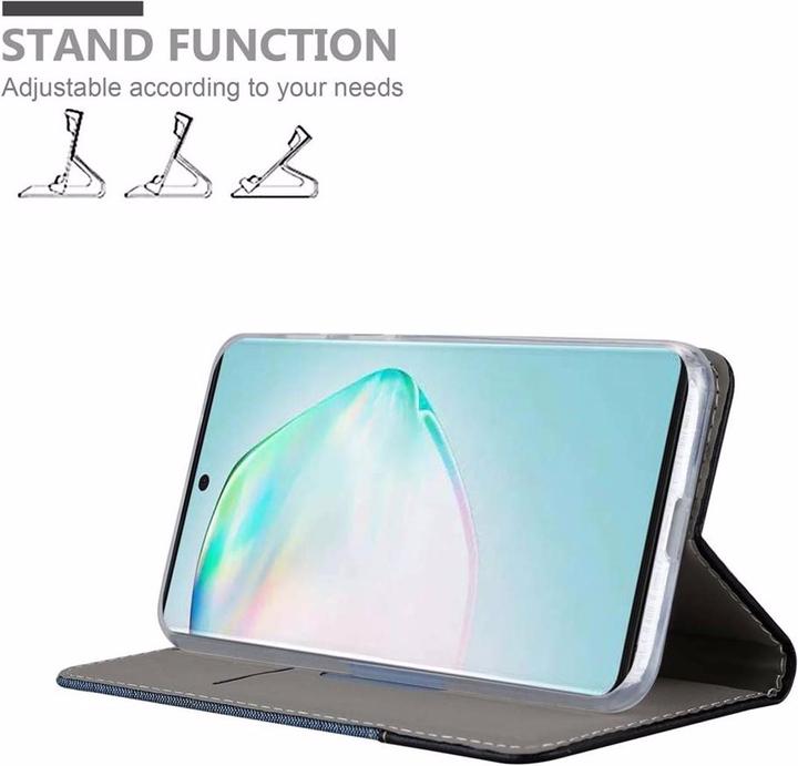 Produktbild Cadorabo Book Jeans Optik Cover (Samsung Galaxy A91)