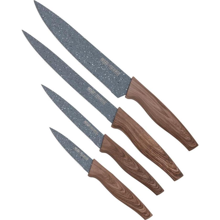 Resto KNIFE SET 4PCS/95503, Küchenmesser, Braun