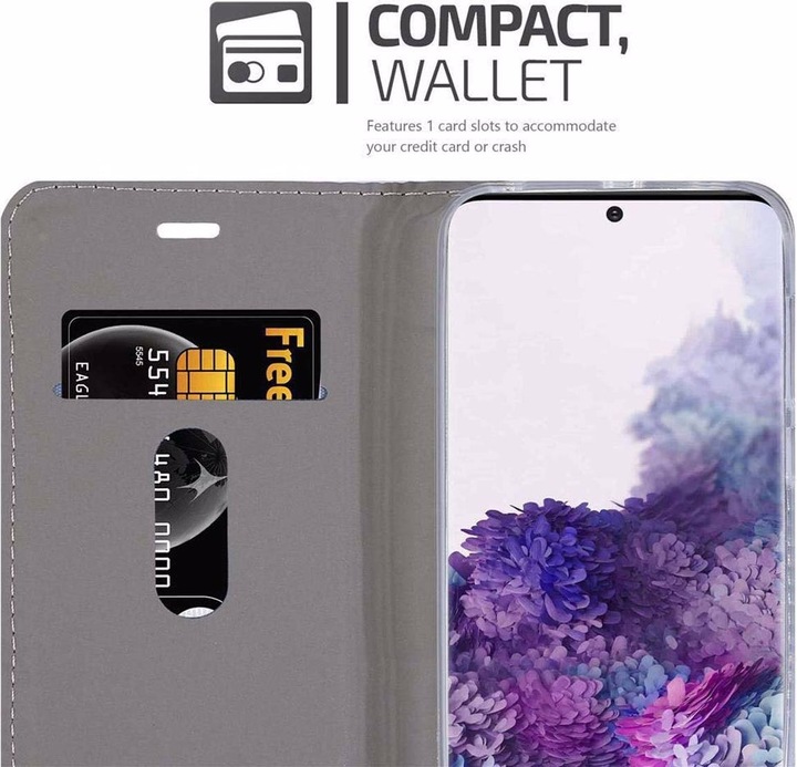 Produktbild Cadorabo Book Jeans Optik Cover (Samsung Galaxy S20+)
