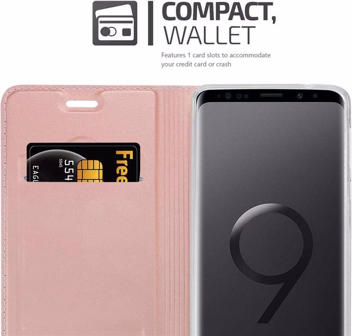 Produktbild Cadorabo Book Classy Style Cover (Samsung Galaxy S9+)