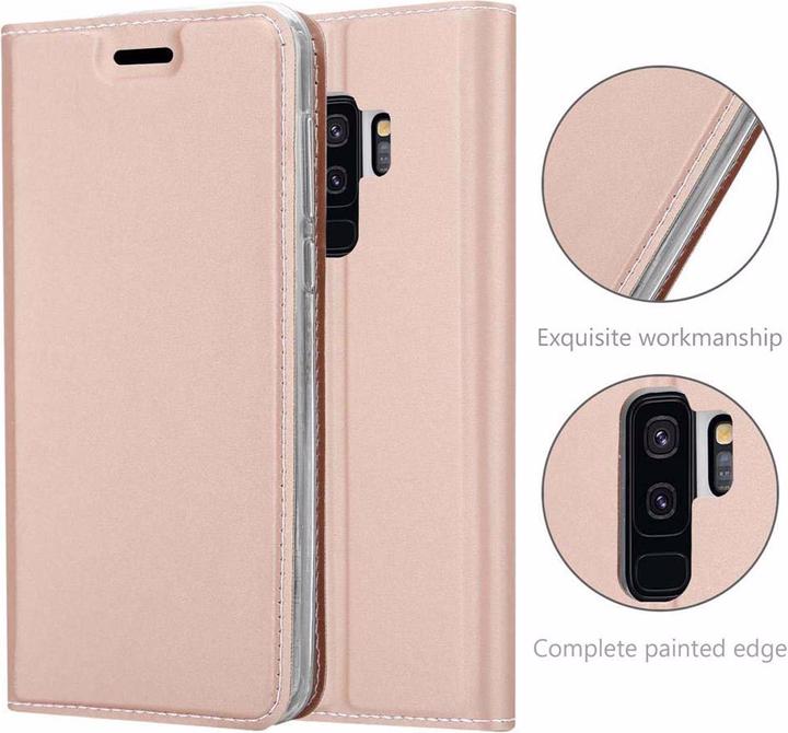 Actual product image Cadorabo Book Classy Style Cover (Samsung Galaxy S9+)