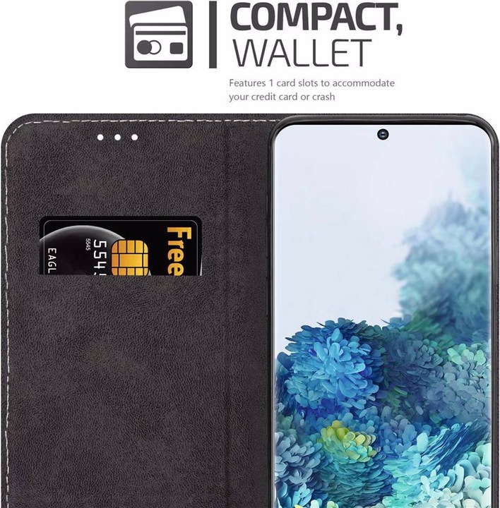 Actual product image Cadorabo Book X Wallet Cover (Samsung Galaxy S20)