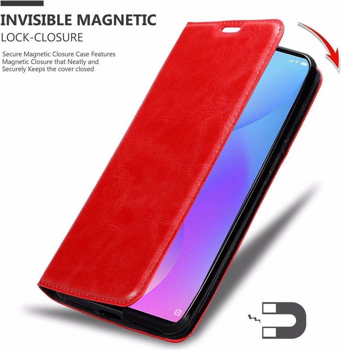 Actual product image Cadorabo Book Invisible Magnet Cover (Mi 9T Pro, Mi 9T)