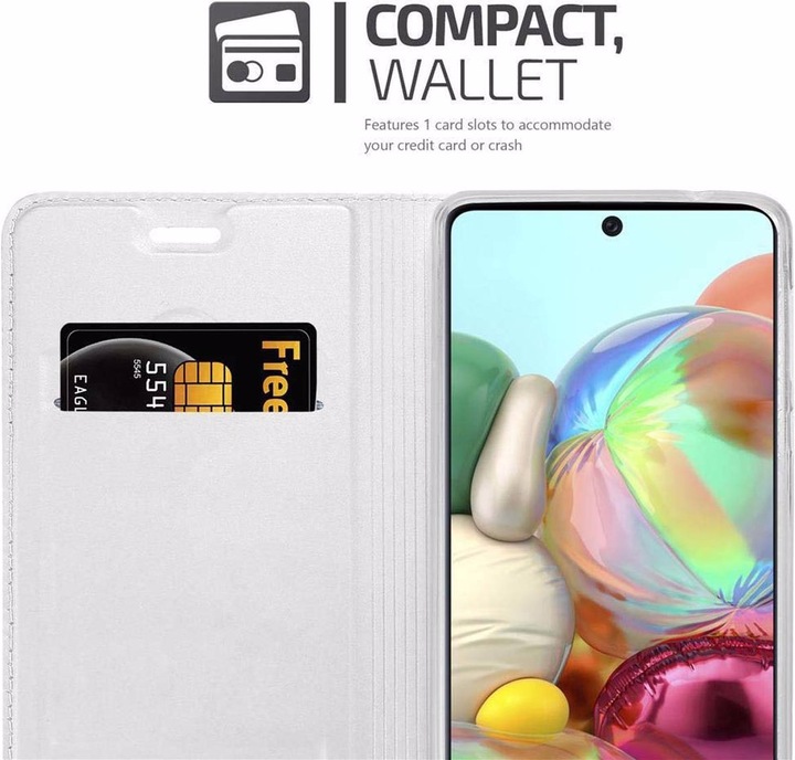 Actual product image Cadorabo Book Classy Style Cover (Samsung Galaxy A71)