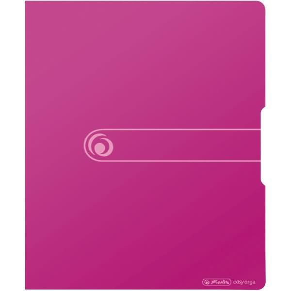 Actual product image Herlitz Ring binder PP 2R opaque berry (A4, 27 mm, 1 Piece)