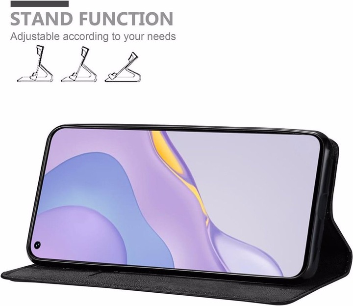 Actual product image Cadorabo Book Invisible Magnet Cover (Huawei Nova 7 5G)